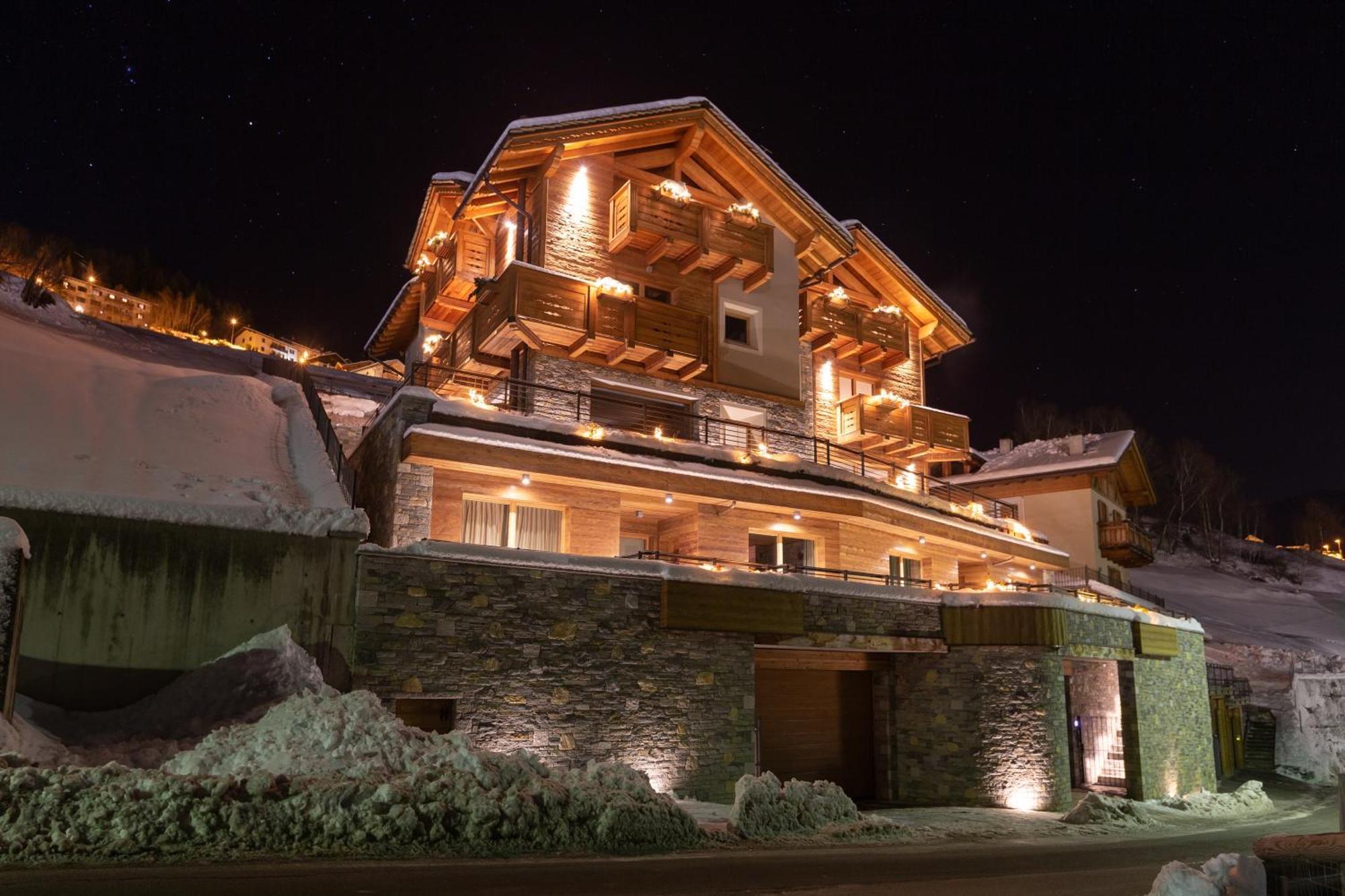 Chalet Heidi Bormio Buitenkant foto